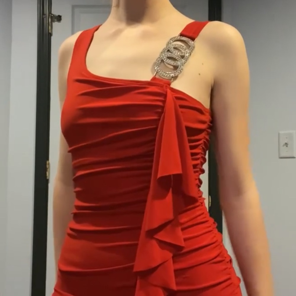 Red Taboo formal dress